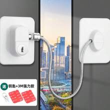 冰箱門抽屜鎖，附背膠安裝，防寵物與防幼兒開啟鎖扣，適用廚房家用電器，聖誕襪填充禮物，節日必備，萬聖節、開學季、家庭聚會，適合寵物飼主與屋主 - 彩色 - 查看 11