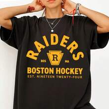 Boston  T-Shirt, Hudson Williams Connor Storrie Shirt, Unheated Rivalry Inspired Shirt, Ilya Rozanov Shane Hollander Shirt - màu đen - Xem 1