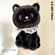 1pc Cute Cartoon Cat Ball Plush Doll Soft Stuffed Animal Cat Doll Pillow Cushion Sofa Decor, Birthday/Christmas/Valentine's Day Gift - 彩色 - 查看 8