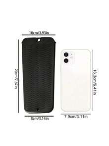 1个硅胶隔热垫，卷发/直发器收纳袋，化妆品整理袋，迷你包，直发器旅行包，适用于直板夹、卷发棒、吹风机，梳妆台收纳盒，沙龙工具箱，美发工具收纳，旅行化妆包配件，化妆架，刷包，化妆品容器，化妆包，旅行必备 - 彩色 - 查看 11