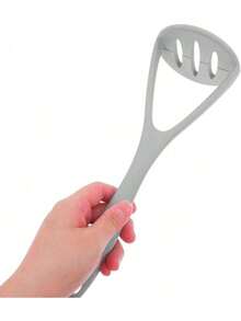 EstiloMAGICLULU Machacador De Frutas Y Verduras De Acero Inoxidable Herramienta Para Prensar Patatas Y Limpiar Alimentos Color GrisVersión mejorada - 1 - Ver 7