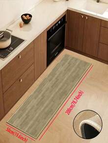 【热销！】1 件装柔软橡胶亚麻厨房地垫，3.5 毫米厚厨房地毯，简约木纹厨房吸水地垫，大尺寸地毯，缝边防止脱皮，吸水易清洁，亚麻表面，泡沫中间层，橡胶底部，适用于厨房地毯、厨房装饰、婚礼装饰、家居装饰、浴室地垫、玄关地垫、洗衣房地垫、走廊地毯、客厅地垫等。 - 彩色 - 查看 19