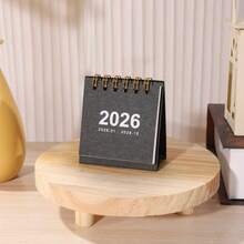 2026 Mini Desk Calendar Set - Monthly Planner With Gold Accents, Compact Design, Perfect For Home, Office, Parties, Valentine's Day And Back To School Gifts, Desk Calendar Set, Office Supplies, Elegant Cover Design, Durable Paper Material, Mini Calendar, Desk Calendar, Calendar Pad, Office Desk Accessories. - Multicolor - View 16