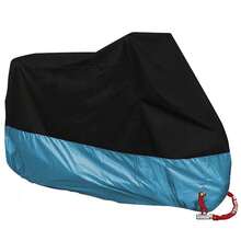 غطاء دراجة نارية مقاوم للماء 190T، مقاوم للغبار والأشعة فوق البنفسجية، للاستخدام الداخلي والخارجي، إكسسوارات دراجة نارية لجميع الفصول - MCZ001 - مشاهدة 46
