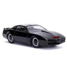 Jada 1:32 Scale Officially Authorized Authentic KNIGHT RIDER Movie Car Model, K.I.T.T. 1982 PONTIAC FIREBIRD Die-Cast Vehicle Replica, Gift For Collectors Men's Birthday Gift