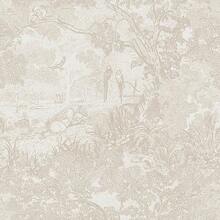 Heroad Peel And Stick Wallpaper Beige Neutral Vintage Forest Animals Floral Wallpaper Removable Se--Adhesive Contact Paper For Bedroom Living Room Cabinets Decoration Thicken Vinyl 17.3inch X 197inch - 中性的 - 查看 1