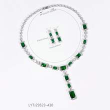 3pcs/Set Silver/Gold Jewelry Set, Women Jewelry Set, Accessories, Accessory Set, Diamond Necklace, Pendant, Jewelry, Necklace, Earrings, Jewelry Set, Women Jewelry, Wedding, Wedding Accessories, Y2K, Suitable For Women/Bride/Bridesmaid/Holiday/Party/Wedding/Banquet Wear, Gift - Jewelry Set - View 12