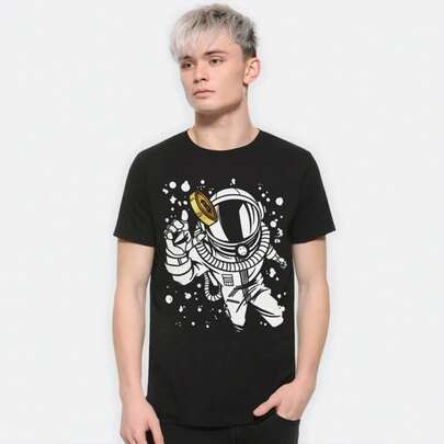 Camiseta de Buzo de Bitcoin, Tallas para Hombre y Mujer (BTC-09012)