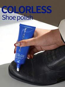 80g Leather Care & Beauty Cream, Suitable For All Leather Colors, Nourishes And Conditions Leather, Can Be Used On Leather Bags, Shoes, Sofas, Comes With Polishing Gloves To Enhance Leather's Texture And Shine., Shoe, Spring Summer Picks, Brides Maid Gifts, Room, Bedroom Decor, Bedroom Decor, Beach, Travel, For Men, For Women, Vacation - White - View 3