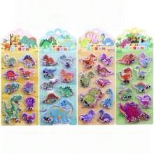 3D Water Sticker Racing Car Toy, Children's Reward Liquid Quicksand Crystal Small Sticker Painting - Tanned Kitty/Sticker>Candy/Kitten/Kids - Multicolor - View 11