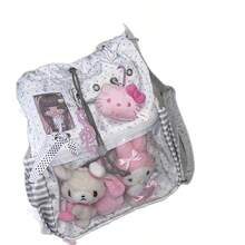 Women Fashion Backpacks - White - View 7
