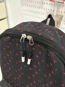 VMI Butterfly Print Casual Women's Large Capacity Backpack, Versatile Use, Multi-Functional, Suitable For Students, Daily Use, Commuting And Laptop Carrying - Multicolor - View 7