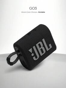 JBL Altavoz Bluetooth portátil mini Go 3, calidad de sonido impresionante, graves potentes, resistente al agua y al polvo IP67, 5 horas de reproducción, adecuado para el hogar, exteriores y viajes - Negro - Ver 10
