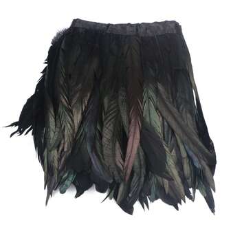 Adornos de plumas de gallo de 25-30 cm, borlas de plumas para el cuello, adecuados para decoración DIY, manualidades de costura, accesorios de ropa, chales de plumas, tocados, pulseras, cosplay, disfraces de carnaval