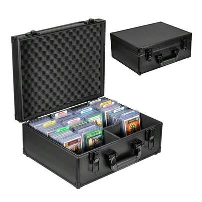 Graded Card Storage Box Top Loaders Storage Box Graded Card Storage Box Trading Card Storage Box Portable Card Holder