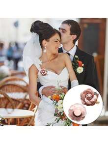 Estilo30 piezas de metal con cierre de cierre con caja de almacenamientoVersión mejorada - Oro rosa - Ver 7