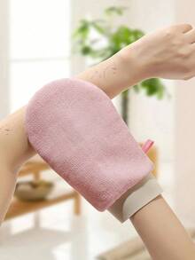 New 2 Pieces Exfoliating Gloves, Body Exfoliating Gloves Double-Sided Body Scrub Gloves Dead Skin Removal Gloves Deep Body Scrub For Men And Women, Bath Exfoliating Shower Gloves, Deep Exfoliating Gloves For Smooth And Shine - 彩色 - 查看 7