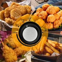 SUSTEAS 1.5L Electric Deep Fryer, 1500W Fast Heating 201 Stainless Steel Deep Fryer With Adjustable Thermostat & Timer, Oil Frying Machine For Chicken, French Fries, Donuts, Onion Rings Cool-Touch Exterior & Removable Basket For Easy Cleaning - US A Type Plug(110-127V) - View 5