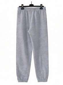 Unisex Spider Graphic Joggers - Streetwear Jogger Pants, Casual Athleisure, Star Print, Available In Pink - 灰色 - 查看 2