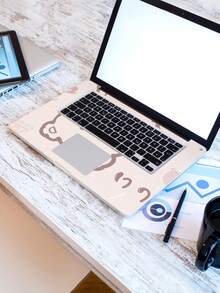 2pcs Printed Pattern DIY Scratch-Resistant Protective Stickers For 15.6-16 Inch Laptops, Compatible With HP, Apple, Asus, Compaq, - Multicolor - View 2