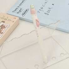 Bút bi từ tính hình mèo bay lơ lửng, bút bi hình chim dễ thương, màu trung tính sáng tạo, đầu bút 0.5mm, phù hợp cho học sinh, khô nhanh, tiện dụng để ghi chú. - màu đen - Xem 19