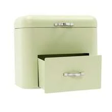 Electroplating Large Capacity Bread Storage Box Bread Fresh Keeper Organizer - Default - View 8