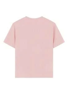 Tween Girls' Casual Graphic Print Crew Neck Short Sleeve T-Shirt, Summer Top - Pink - View 5