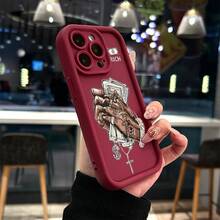 All-In-One, Drop-Resistant Phone Case For A Creative Dollar Design, Offering Camera Protection For IPhone Models 16 Pro Max, 15 Pro, 14 Plus, 13, 12, 11, And XS.,Suitable For IPhone17 Air - màu đen - Xem 7