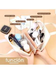 Makeup Bags - White - View 6
