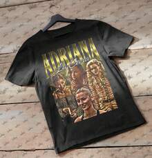 Camiseta vintage Adriana La, homenaje retro de los años 90, regalo ideal para entusiastas de la serie de televisión - Negro - Ver 6