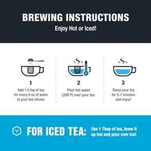 Tiesta Tea - Lavender Chamomile Herbal Tea Loose Leaf Calming Blend With Chamomile Lavender And Lemongrass Caffeine-Free Herbal Great For Hot Or Iced Resealable Pouch 25 Cups 0.9 Ounce - 216277037 - Xem 7