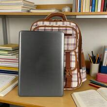 Large Travel Backpack, Business Laptop Backpack, Suitable For High School Students, Travel, School, Commute And Computer Use. New Fashion Large Capacity High-End Korean Style Casual Simple Lightweight Versatile Canvas Plaid Adjustable Shoulder Strap Shoulder Bag Handbag Tote Bag Backpack For Travel, Shopping, Dating Holiday , Vintage - Multicolor - View 8
