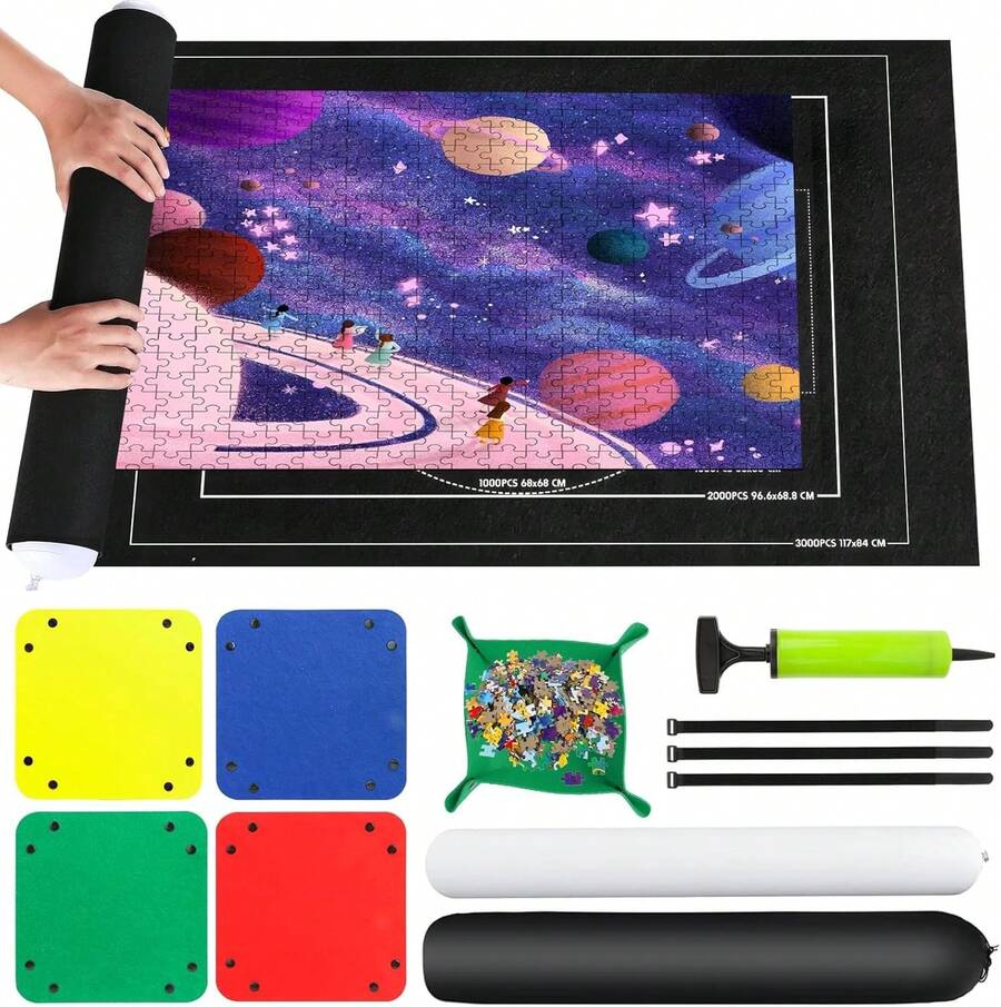 Tabletop Mat - Multicolor - View 1