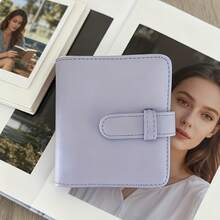 2X3 Mini Photo Album Holds 32 Sheets, Portable And Suitable For 3inch Fujifilm Mini Photo Paper, Photo Game Card Album, Halloween, Christmas, New Year Gifts - [White] - View 7