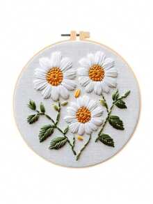 10pcs Bamboo Embroidery Hoops, 8cm/10cm/15cm/20cm - Apricot - View 5