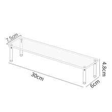 1PC Acrylic Display Stand Clear Display Riser Rack For Cupcake,Perfume Doll Organizer Figures - Multicolor - View 12