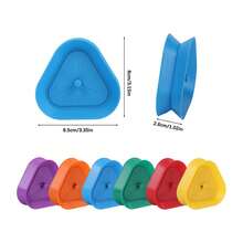 Playing Card Holder, Stable & Durable Non-Slip Card Stand, Hands-Free Single-Handed Operation, Card Game Accessory - Multicolor - View 3