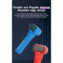Night Glow Shooting Launcher Toy With High-Speed Rope, Creative Design For Intelligent Stress Relief And Family Interactive Games, Ideal For Parent-Child Activities And Gatherings - 三色螢光棒 - 藍色 - 查看 9