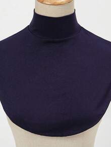 2条装女士保暖抓绒立领围巾，防风舒适，四季皆宜，是搭配连衣裙的理想之选。 - 純色 - 查看 28