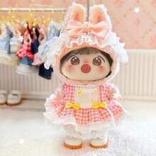 1pc Clothing Only] Doll Clothes Lolita Dress Lace Hair Accessory Replacement - Multicolor - View 7