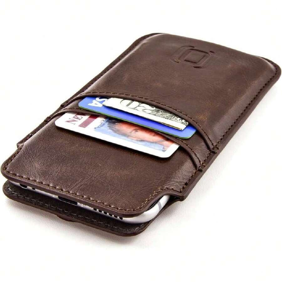 Dockem - Provincial Wallet Case For IPhone,37619492 - Dark Grey - View 1