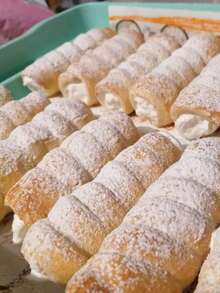 3/5/10pcs Large Stainless Steel Danish Croissant Mold, Suitable For Baking Pastries, New Year, Christmas Parties, Rama Kitchen Essentials, Baking Purposes, Family Gatherings, Afternoon Tea, Back To School Season, Etc. - Silver - View 4