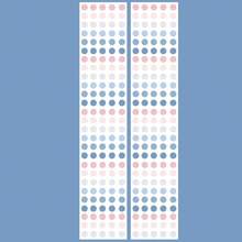 1 Roll Simple Handwritten Polka Dot Colorful Tape Single Pack - Student Gift, DIY Handwritten Notebook Material Tape Sticker Tool And Self-Adhesive Tape (1 Roll Polka Dot Tape, Approx. 600 Dots), Back To School Season Essential - Round - View 7