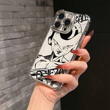 Funda de Teléfono Popular Anime Frieza para iPhone 16, 15, 14, 13, 12, 11 Pro Max, X, XR, XS Max, 8, 7 Plus - Funda Transparente Suave a Prueba de Golpes - Colores mixtos - Ver 5