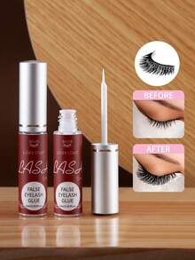 1 Confezione di Colla per ciglie Trasparente (6ml), Super Adesiva, Lunga Durata e Resistente, Resistente all'Acqua, Non Irritante, Senza Lattice, Adatta per ciglie Finte e Ciuffetti di ciglie, Adatta per Occhi Sensibili, Prodotti per ciglie Fai-da-Te per Uso Domestico. - Bianco - Visualizzare 12