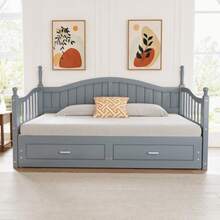 Bed Frames - Grey - View 2