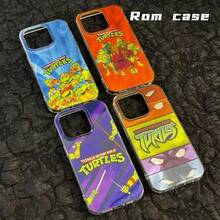 Envío nacional Funda de teléfono Turtles compatible con iPhone 17/16/15/14/13/12/11/Air/Pro/ProMax/Plus Funda de teléfono Galaxy S22/S23/S24/S25 Plus Fe Ultra ♡   Funda de Teléfono de Alta Gama de Personaje de Anime Altamente Popular y Apasionado, Resistente a Impactos, Resistente a Huellas Dactilares, Funda de Teléfono Duradera - 1 - Ver 1