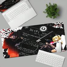 New  Light Yagami Desk Mat  Anime Mousepad Computer Gamers Lock Edge Mouse Pad Gaming E-Sports Keyboard Pads - A8 - View 13