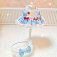 1pc Clothing Only] Doll Clothes Lolita Dress Lace Hair Accessory Replacement - Multicolor - View 11