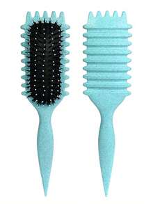 Hair brushes-EU+UK 2026 New Upgraded Curling Hair Styling Brush, With Bristles And Special Designed Curling Hair Comb, Hair Curling Styling Brush - Multicolor - View 10